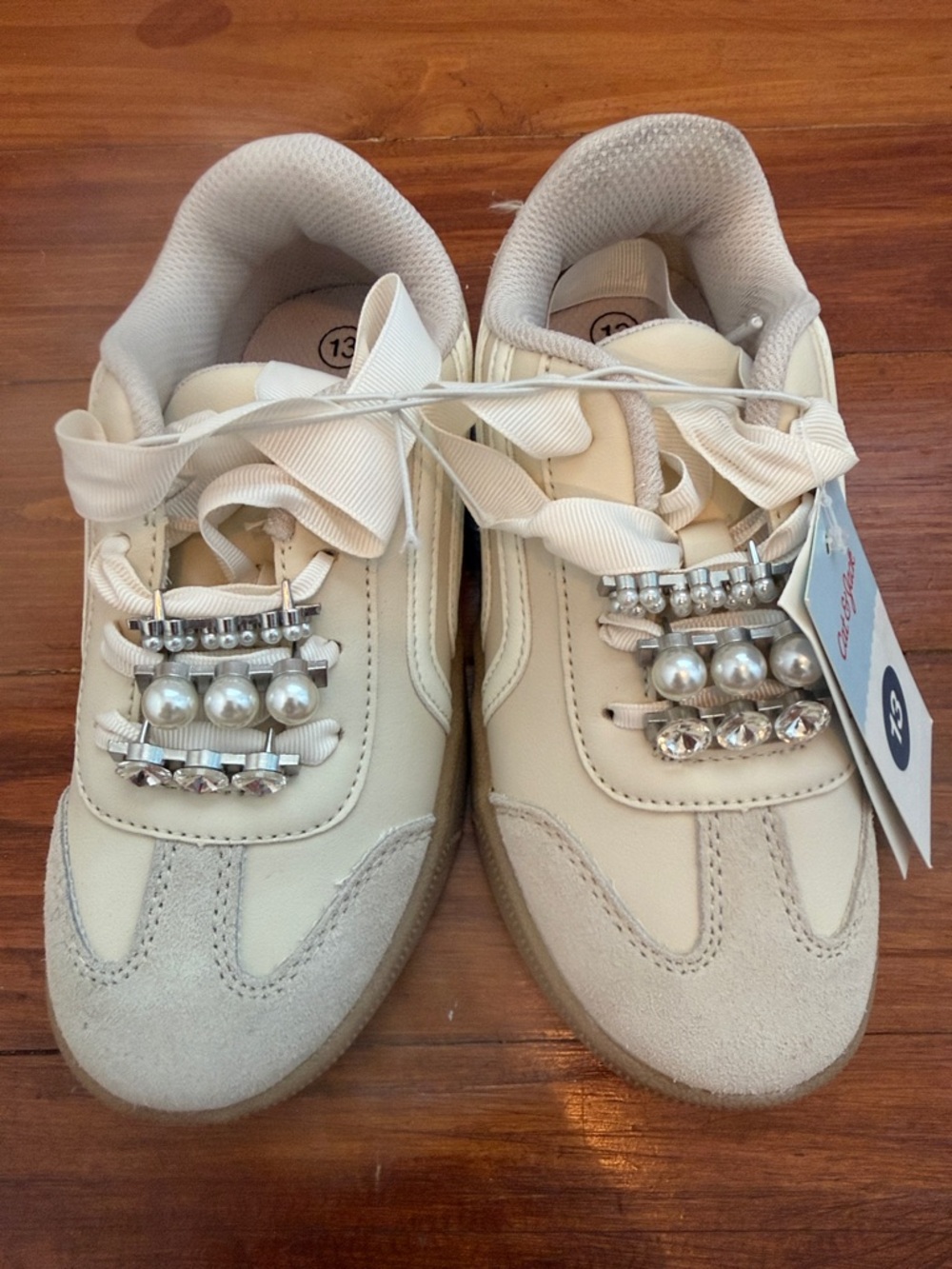 Girls Cat & Jack Jewel-Embellished Casual Sneakers